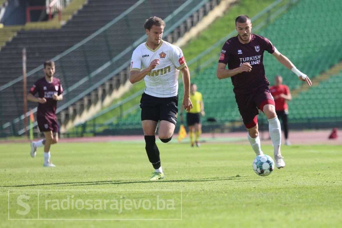 Foto: Dž.K./Radiosarajevo/FK Sarajevo - FK Sloboda utakmica 22. maja 2022.